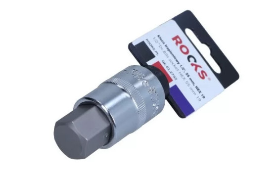 Rooks Bit Socket 1/2'', 55mm hex 19