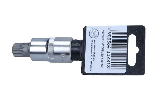 Rooks Bit Socket 1/2, 55 MM, Multi-tooth M14, Image 2