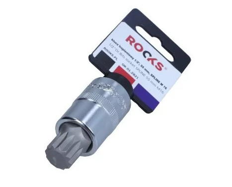 Rooks Bit Socket 1/2, 55 MM, Multi-tooth M16