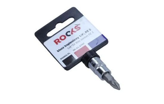 Rooks Bit Socket 1/4", PZ 2, Image 2