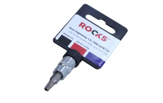 Rooks Bit Socket 1/4" Torx T25