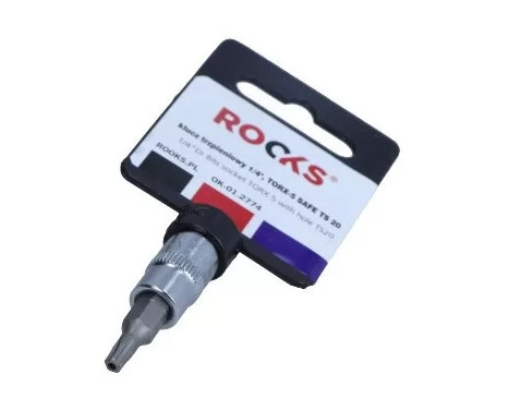 Rooks Bit Socket 1/4", Torx TS20