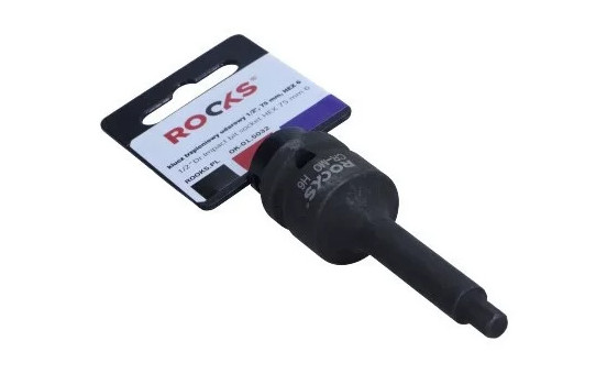 Rooks Impact bit Socket 1/2", 75 mm, Allen 6