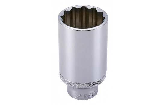 Cap 1/2 ", 12-sided long 1.1 / 4" (SAE)