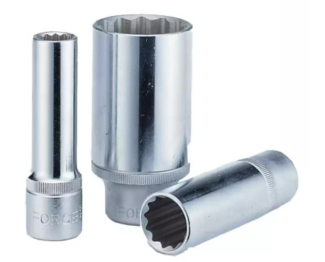 Force Socket 1/2", 12-sided long 1-1/16"
