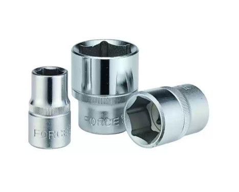 Force Socket 1/4", 6-sided 8mm