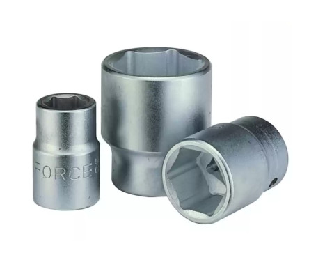 Force Socket 3/4", 6-sided 19mm
