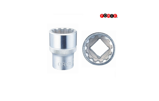 Force Socket 3/8" Multi-tooth 24mm