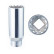 Force Socket long 1/2", Multi-tooth Multi-profile 19mm
