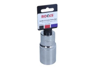 Rooks Socket 1/2", 6-sided, 30 mm, long