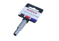Rooks Socket 1/4", 6-sided, 5.5 mm, long