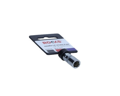 Rooks Socket 1/4", 6-sided, 8 mm
