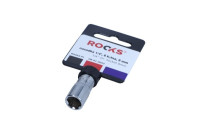 Rooks Socket 1/4", 6-sided, 9 mm