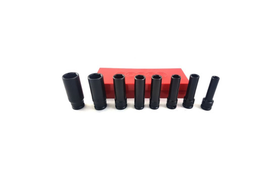 8pc 3/8" Impact deep socket set, Image 4