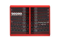 Force 1/2" Impact Socket Set 6-sided long 145 pieces