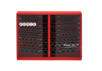 Force 1/2" Impact Socket Set 6-sided long SAE 133-piece