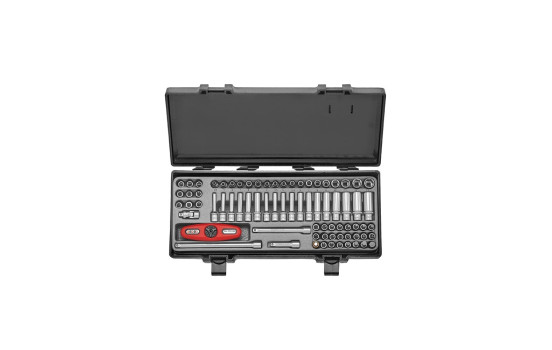 Force 74-piece socket combination set