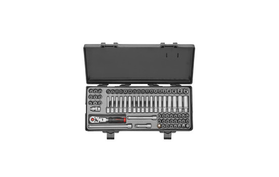 Force 74-piece socket combination set
