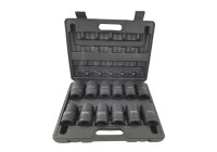 1" Impact socket set 6-sided 12-piece 80mmL