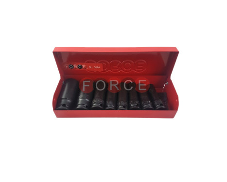 8pc 3/8" Impact deep socket set, Image 2