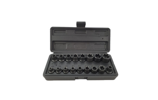 3/8'' & 1/2'' Impact socket set E-Torx