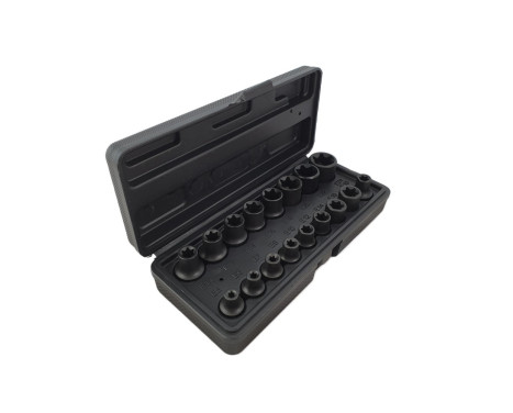 3/8'' & 1/2'' Impact socket set E-Torx, Image 2