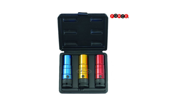 Force 4035 1/2 Torsion Wheel Nut Cap Set 3 Piece, Image 2
