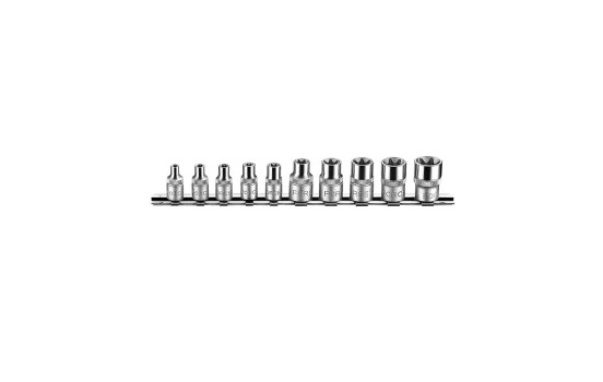 10pc Star socket set