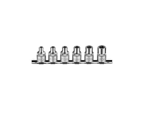 3/8" Socket set Torx 6 pieces