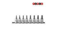 8pc 3/8" DR. Star socket bit set