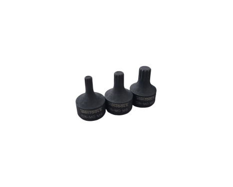 9 Piece Stubby Impact Spline Bit Socket Set M4 to M18 Low Profile, Image 5