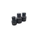 9 Piece Stubby Impact Spline Bit Socket Set M4 to M18 Low Profile, Thumbnail 6