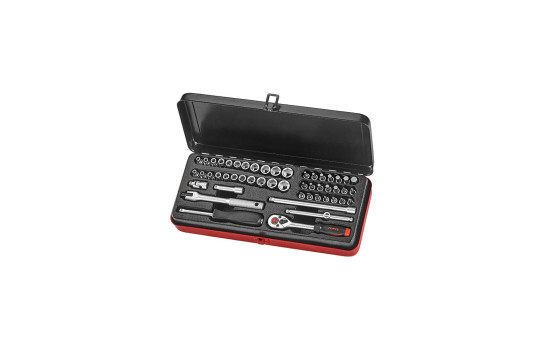 Force 1/4" Bit Socket and Socket Set 50 Pieces