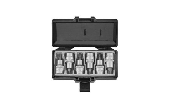 Force 4062 1/2 Bit socket set Torx 6 pieces