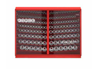 Force Socket Set 1/2" 12-point SAE 153 pieces