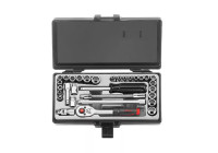 Force Socket Set 1/4" 6-sided 31 pieces