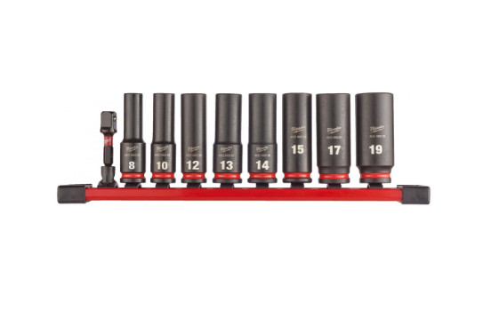 Milwaukee Socket Wrench Set 9-Piece