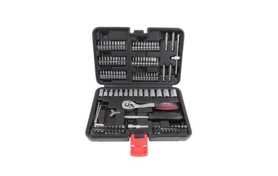 Socket set 1/4" drive 130 pieces