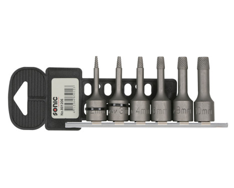 Tap end end set 3/8 ", 6 pcs.
