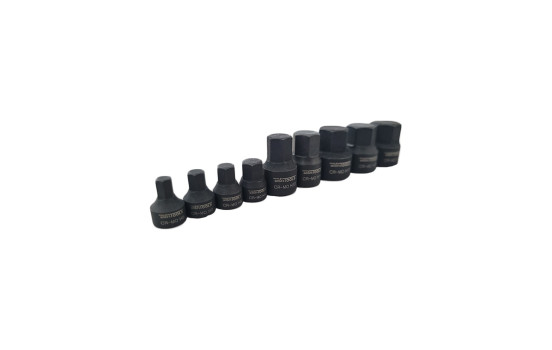 WT-8744 Stubby impact socket set | Allen | 9-piece, Image 4