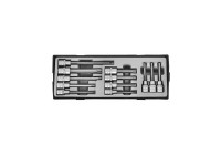 1/2" 12-piece socket wrench set