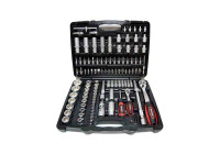 108 piece 1/4 & 1/2 socket set