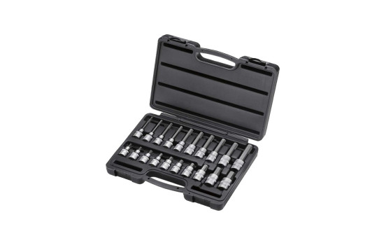 20pc 1/2" Hex socket bit set