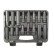 Lock bolt socket wrench set 16-piece