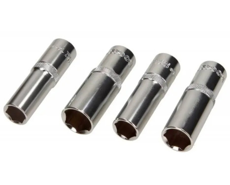 Rooks Socket set 1/2'' long, 4-piece