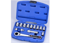 Rooks Socket set with ratchet 14-piece