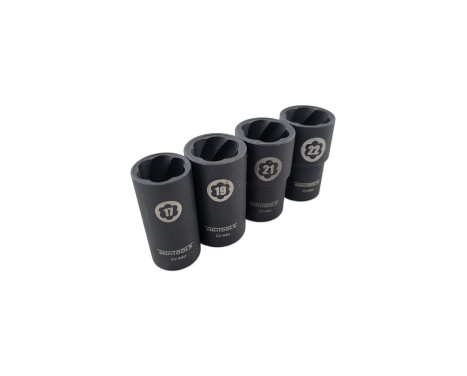 Spiral socket set 1/2" 5-piece, Image 4