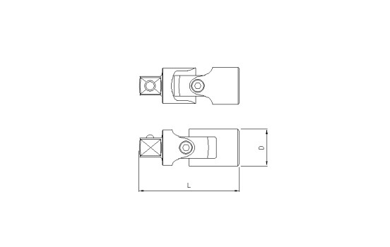Cardan joint 3/8", Image 2