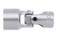 Cardan socket 1/4", 12-edge 13mm