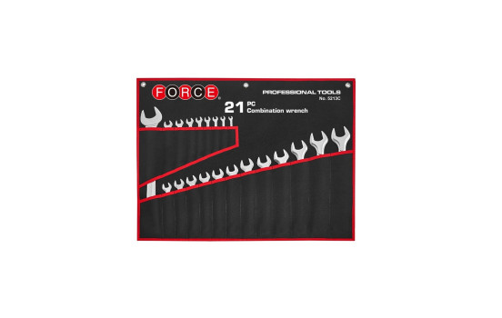 Force Combination Wrench Set 21 Piece